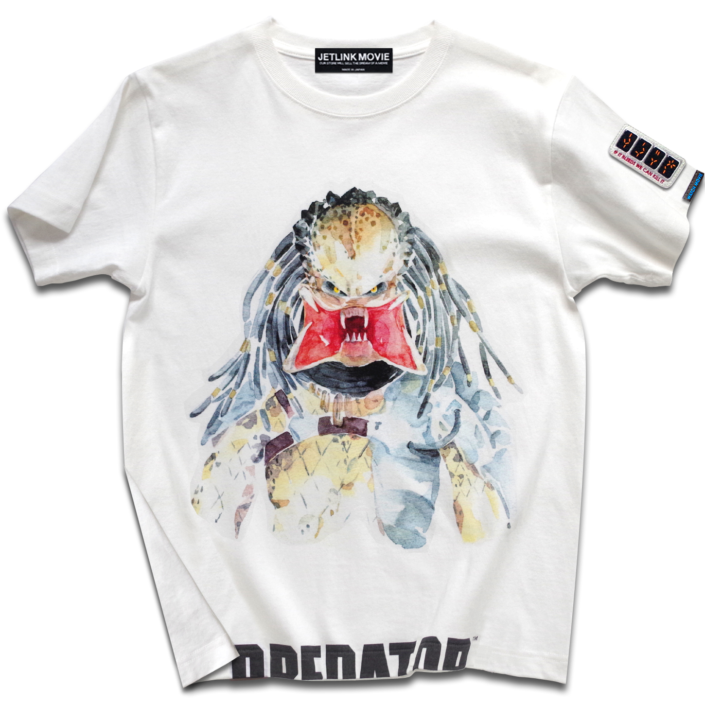 映画プレデターPREDATOR×JETLINK Tシャツ｜PREDATOR JUNGLE HUNTER T ...