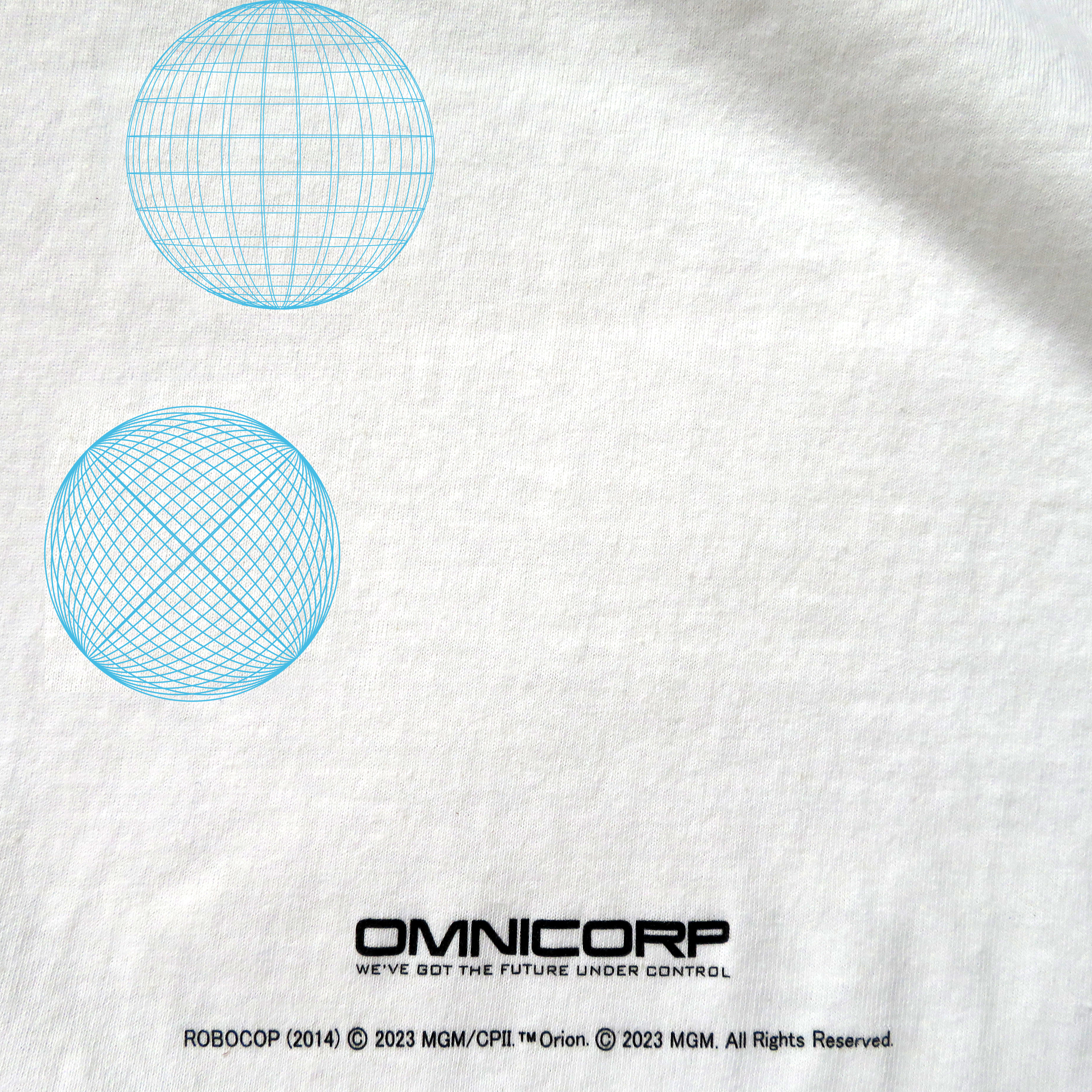 映画『ロボコップ』オムニ社Tシャツ1背面up3