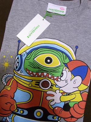 マンガートBEAMSの怪物くんTシャツ