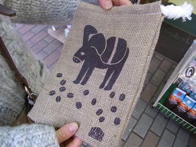 かっぱ橋コーヒー専門店 「(株)ユニオン」の袋