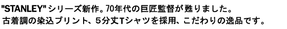 �X�^�����[�E�L���[�u���b�N�n�[�t�X���[�uT�V���c�^�C�g��
