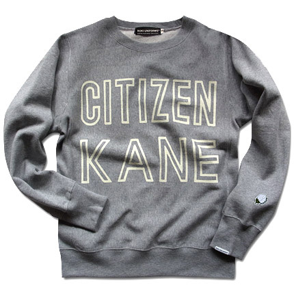 ”CITIZEN KANE”スウェット(市民ケーン)