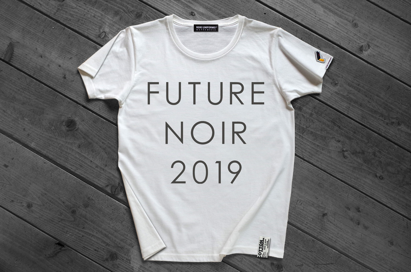 映画ブレードランナーFUTURE NOIR 1997 Tシャツ白up