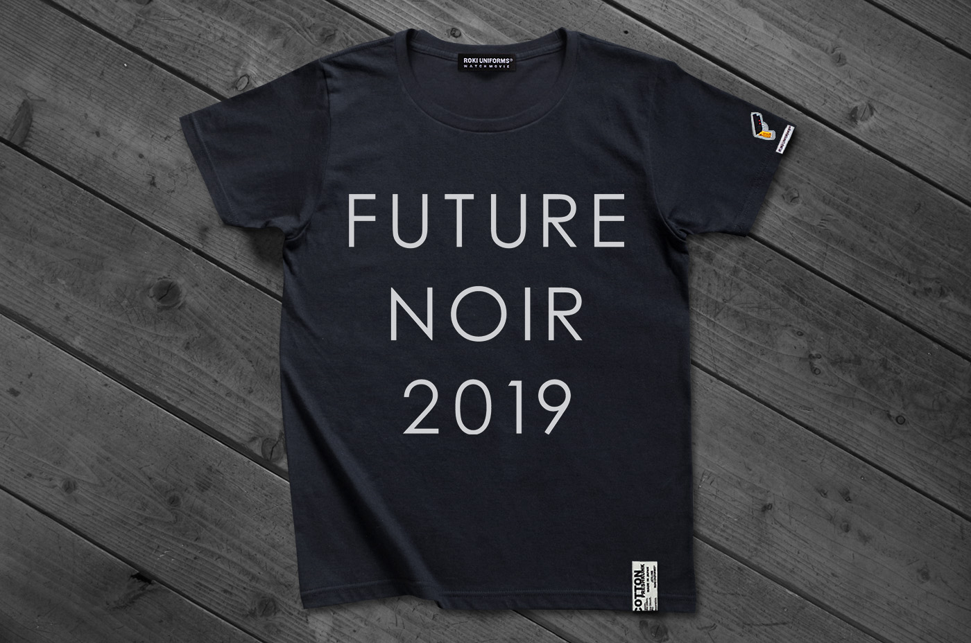 映画ブレードランナーFUTURE NOIR 1997 Tシャツ黒up
