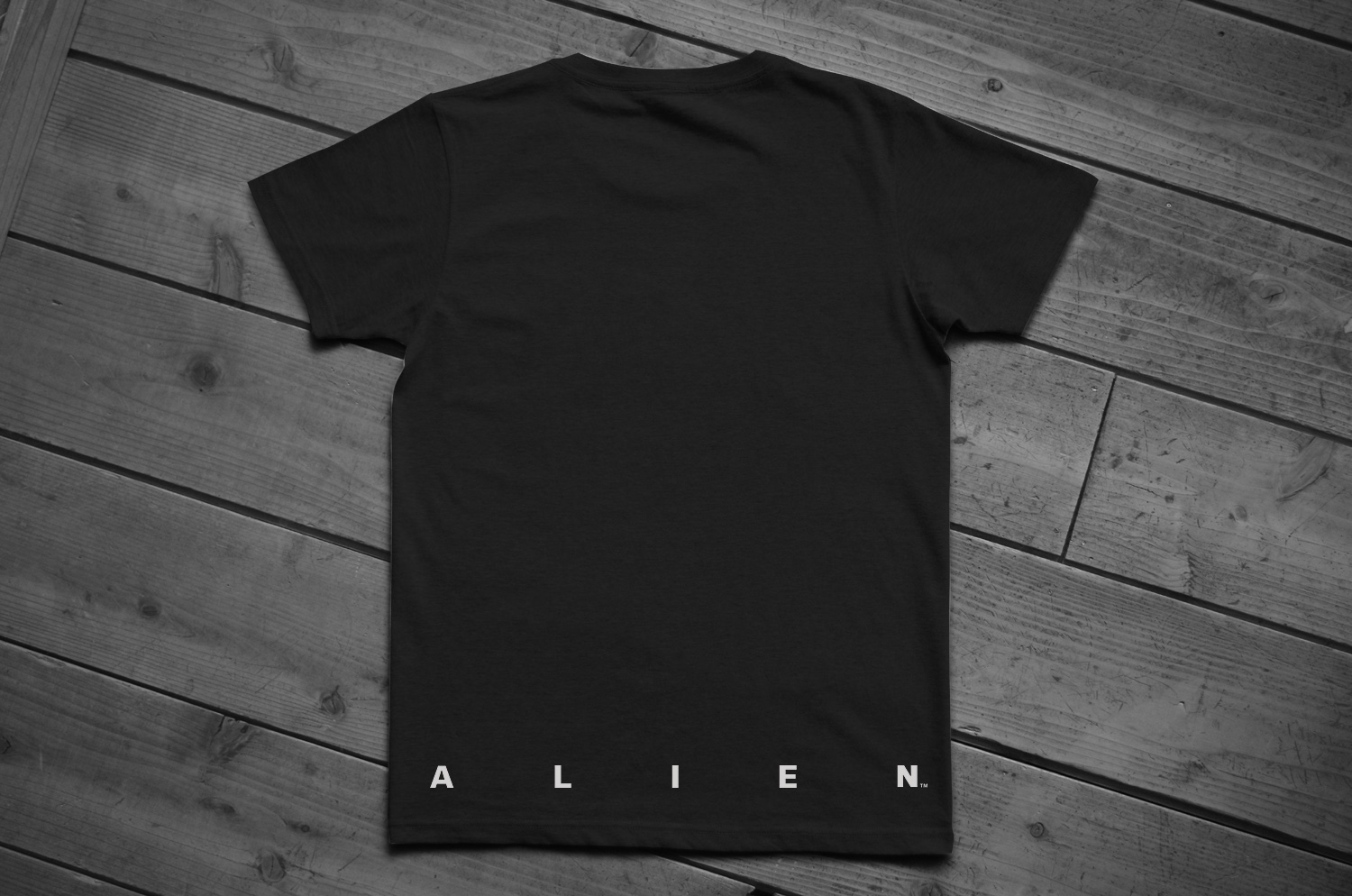 映画エイリアン(ALIEN×JETLINK)IN SPACE...Tシャツ後プリント1