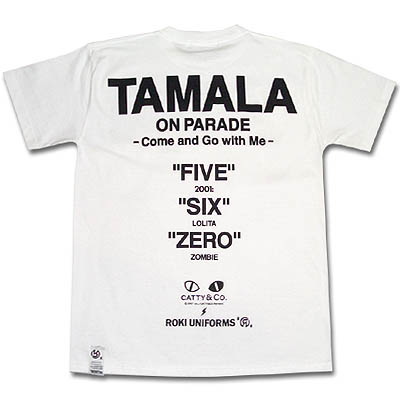 TAMALA the”FIVE”Tシャツ2